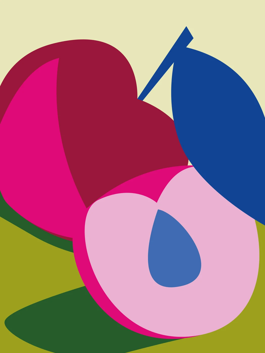 Geometrische Frucht – Motivansicht